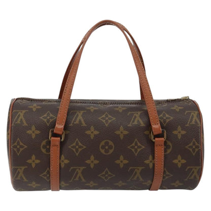 Louis Vuitton Papillon Handbag Monogram Canvas, BROWN, CANVAS, Handbag