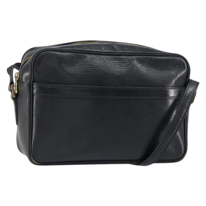 Louis Vuitton Trocadero Handbag Epi Leather, BLACK, LEATHER, Shoulder bag