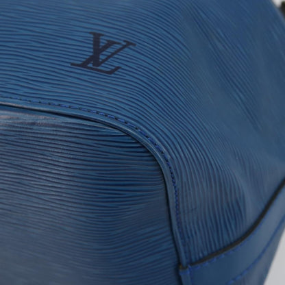 Louis Vuitton Petit Noe Handbag Epi Leather, Blue, Leather, Shoulder Bag