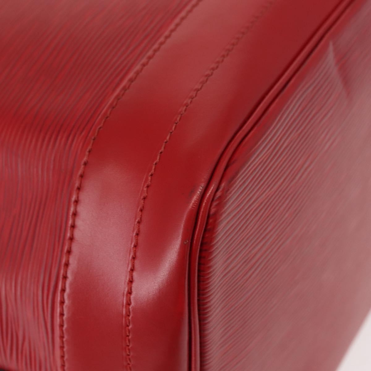 Louis Vuitton Noe Handbag Epi Leather, RED, LEATHER, Shoulder bag