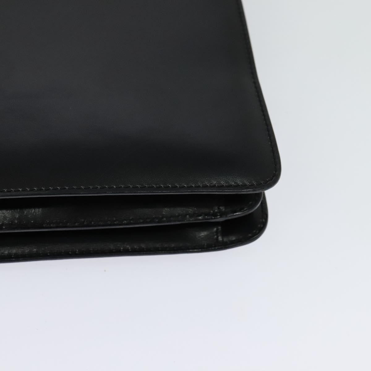 Celine Shoulder Bag Leather, BLACK, LEATHER, Shoulder bag