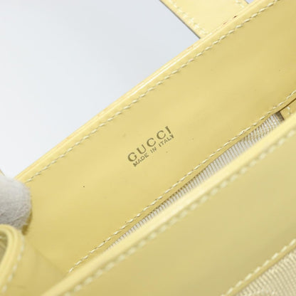 Gucci Vintage Handbag Leather, GREEN, LEATHER, Handbag