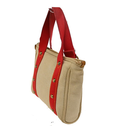 Louis Vuitton Cabas Canvas, RED, CANVAS, Tote bag