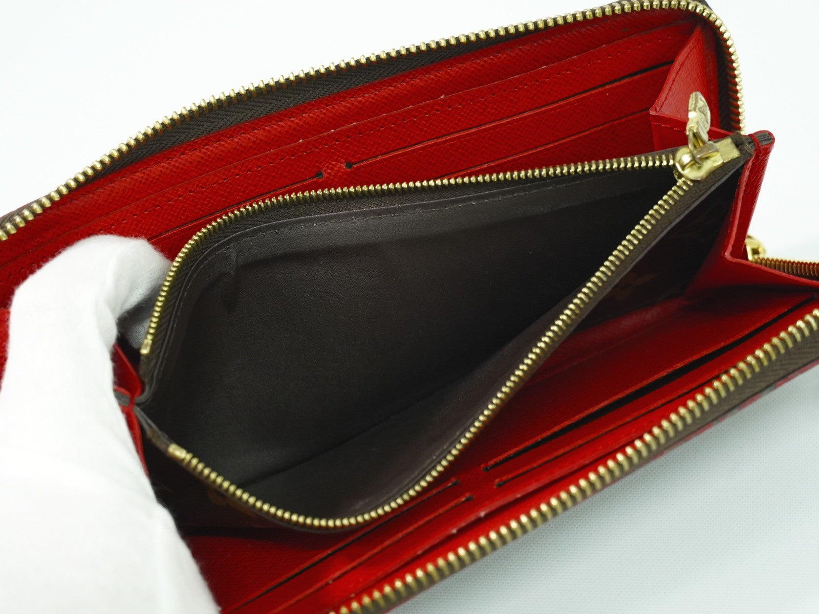 Louis Vuitton Clemence Wallet Monogram Canvas, BROWN, CANVAS, Wallets