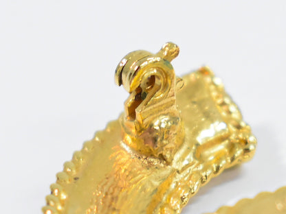 Chanel CC Brooch Metal, GOLD, GOLD_PLATED, Brooch