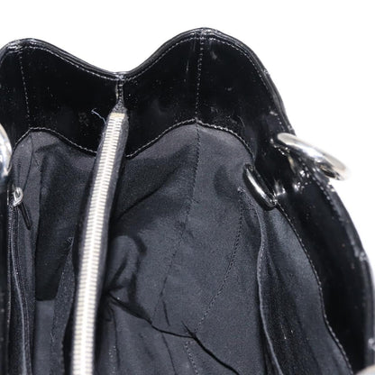 Chanel Grand Shopping Tote Quilted Patent, BLACK, PATENT_LEATHER, Tote bag