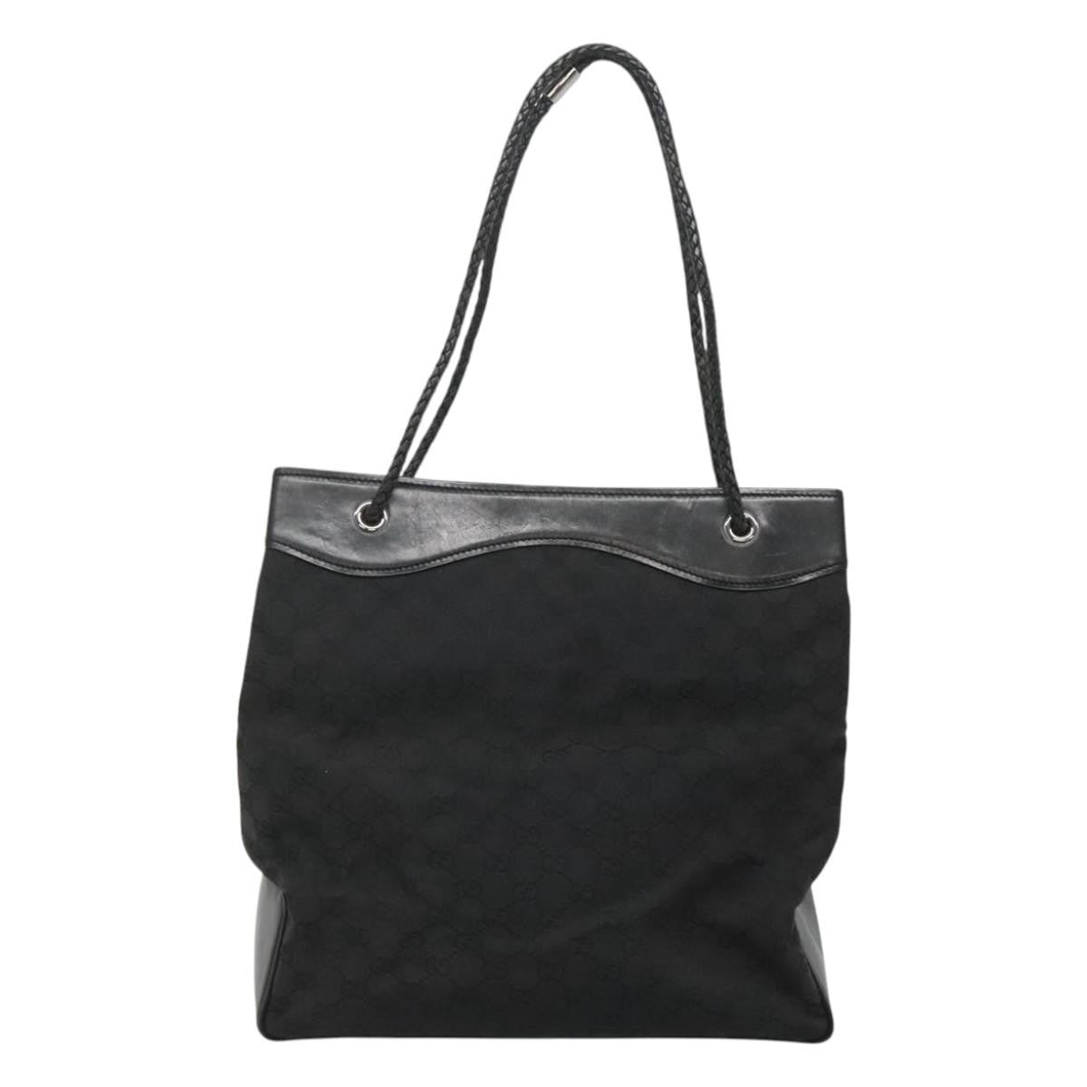 Gucci GG Canvas Bag Canvas, BLACK, CANVAS, Tote bag