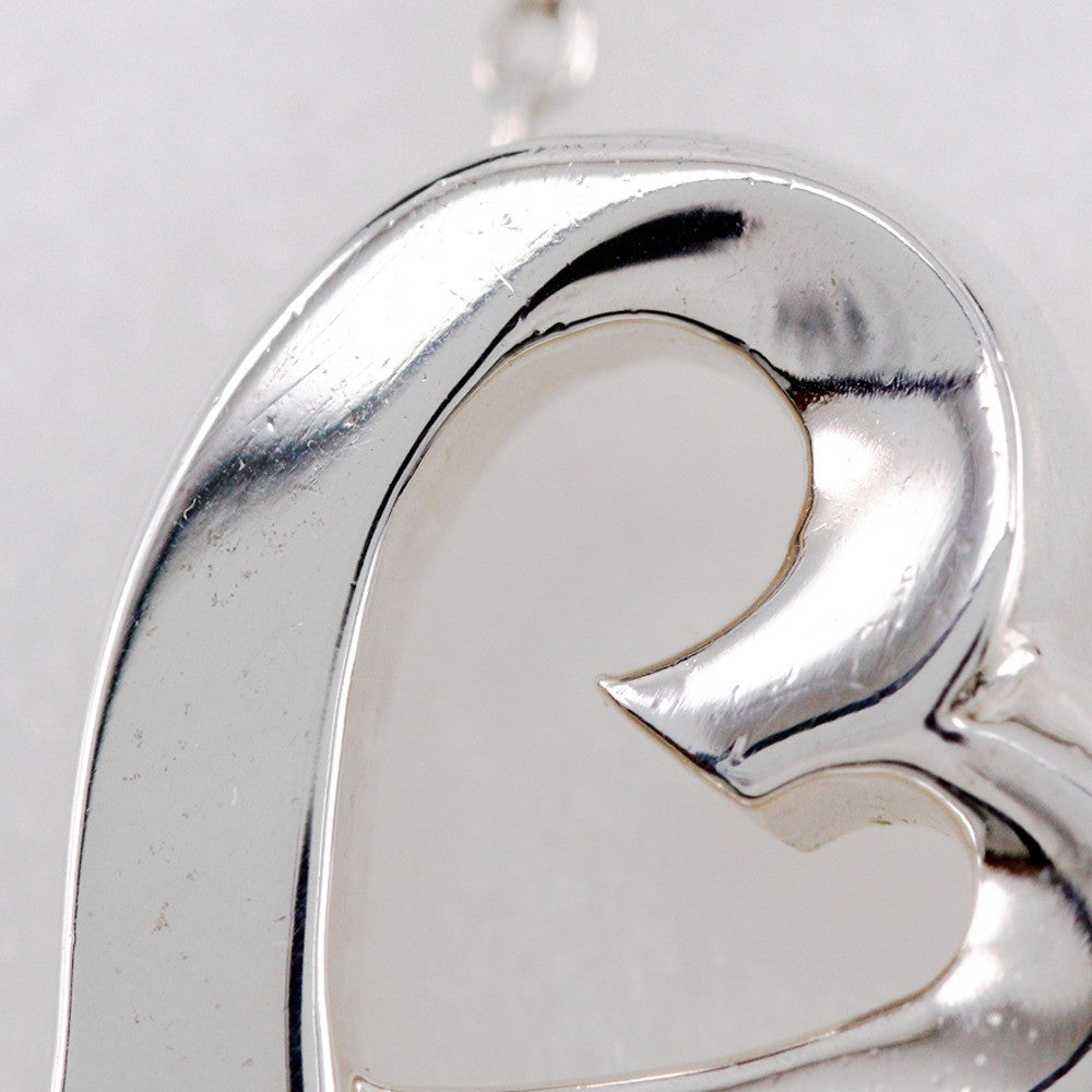 Tiffany & Co. Paloma Picasso Loving Heart Pendant Necklace Silver 925, SILVER, SILVER, Necklace