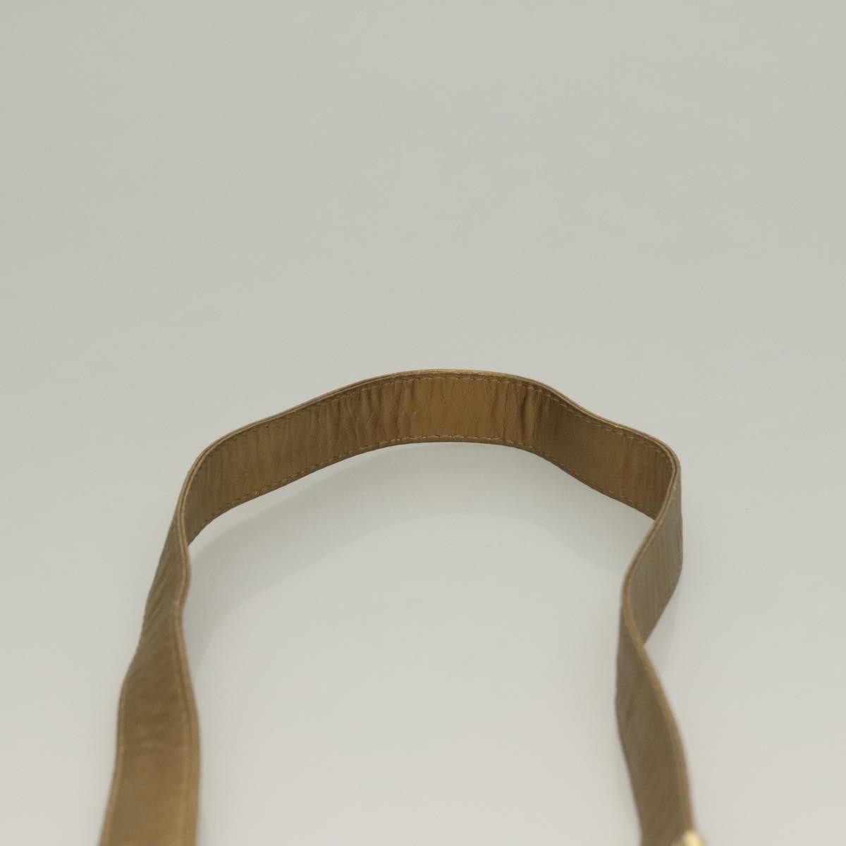 Bottega Veneta Chain Flap Shoulder Bag Leather, GOLD, LEATHER, Shoulder bag