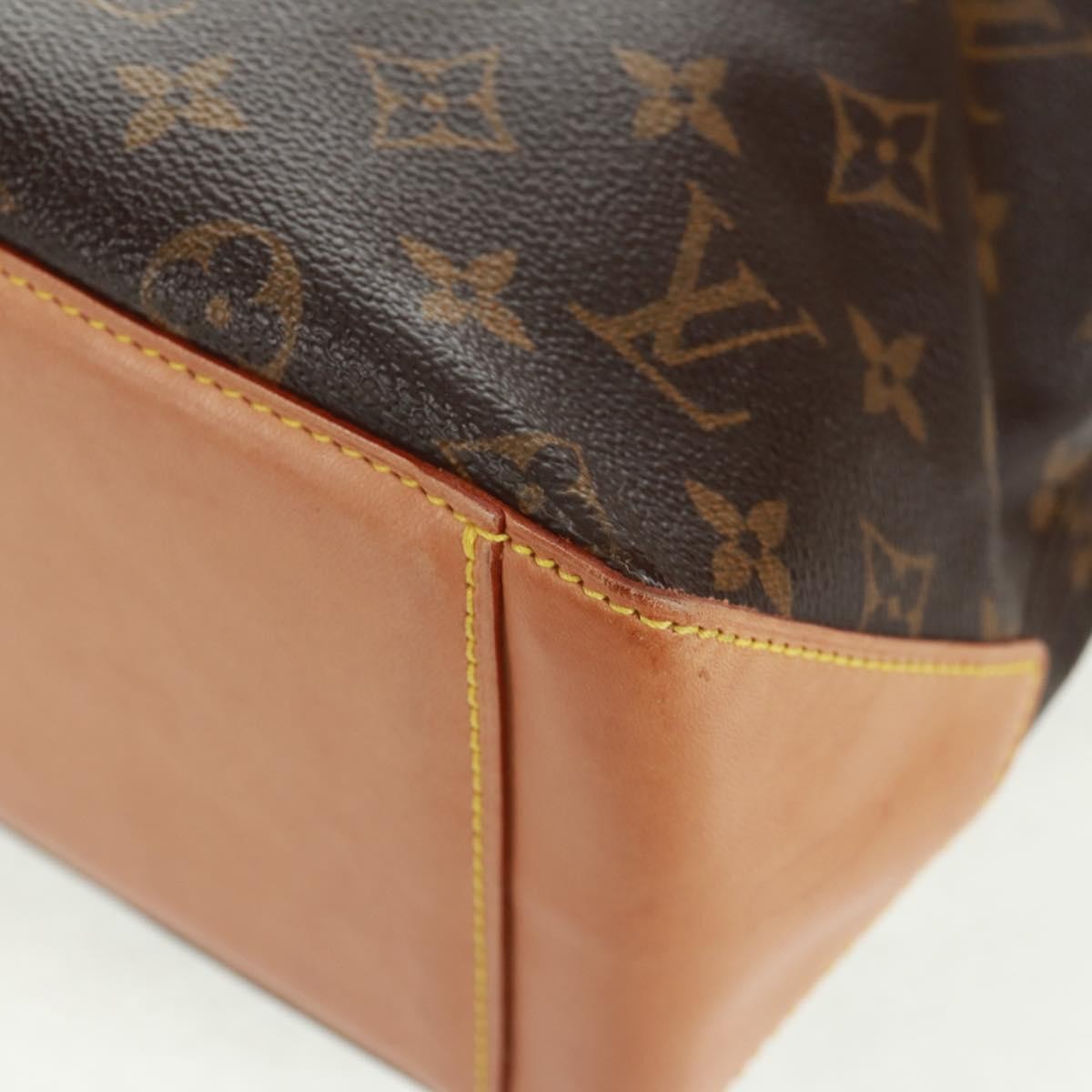 Louis Vuitton Cabas Piano Monogram Canvas, BROWN, CANVAS, Handbag