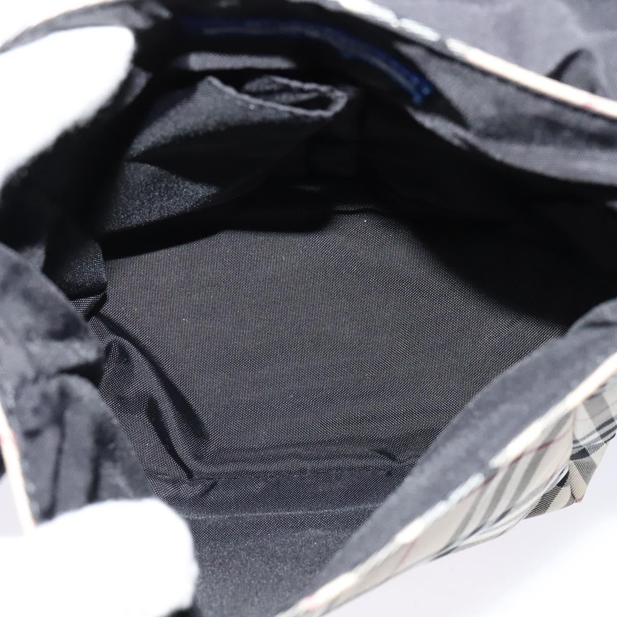 Burberry Nova Check Blue Label Nylon, BEIGE, NYLON, Shoulder bag