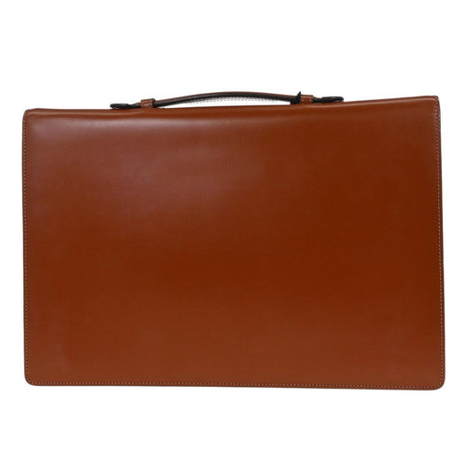 Loewe Leather Briefcase Leather, BROWN, LEATHER, Briefcase