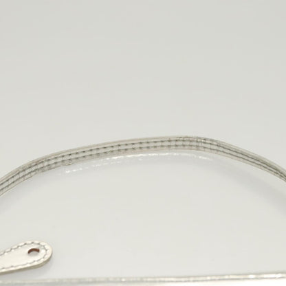 Louis Vuitton Pochette Plate Monogram mirror, SILVER, PATENT_LEATHER, Clutche & pouche