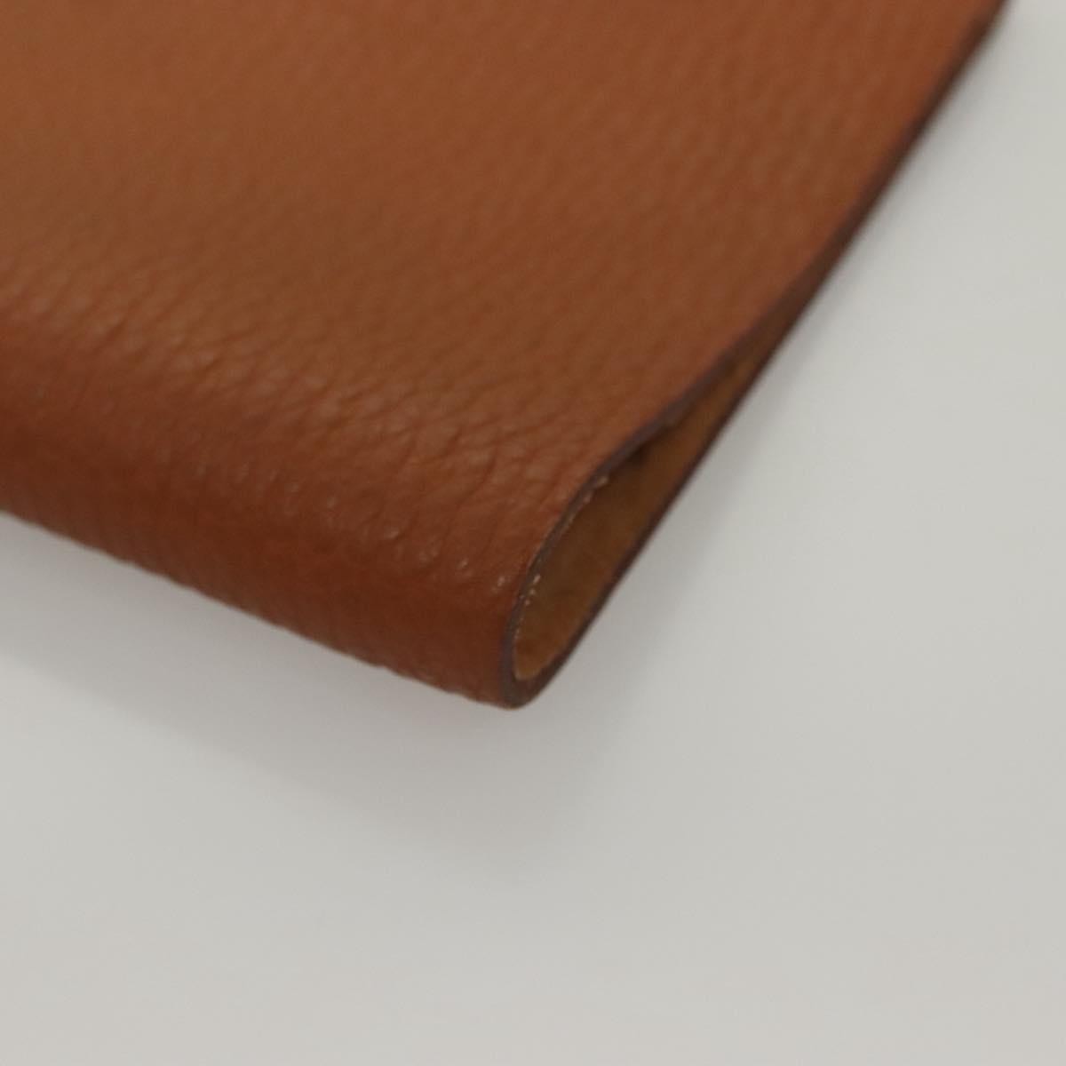 Hermes Ulysse Agenda Cover Leather, BROWN, LEATHER, Clutche & pouche