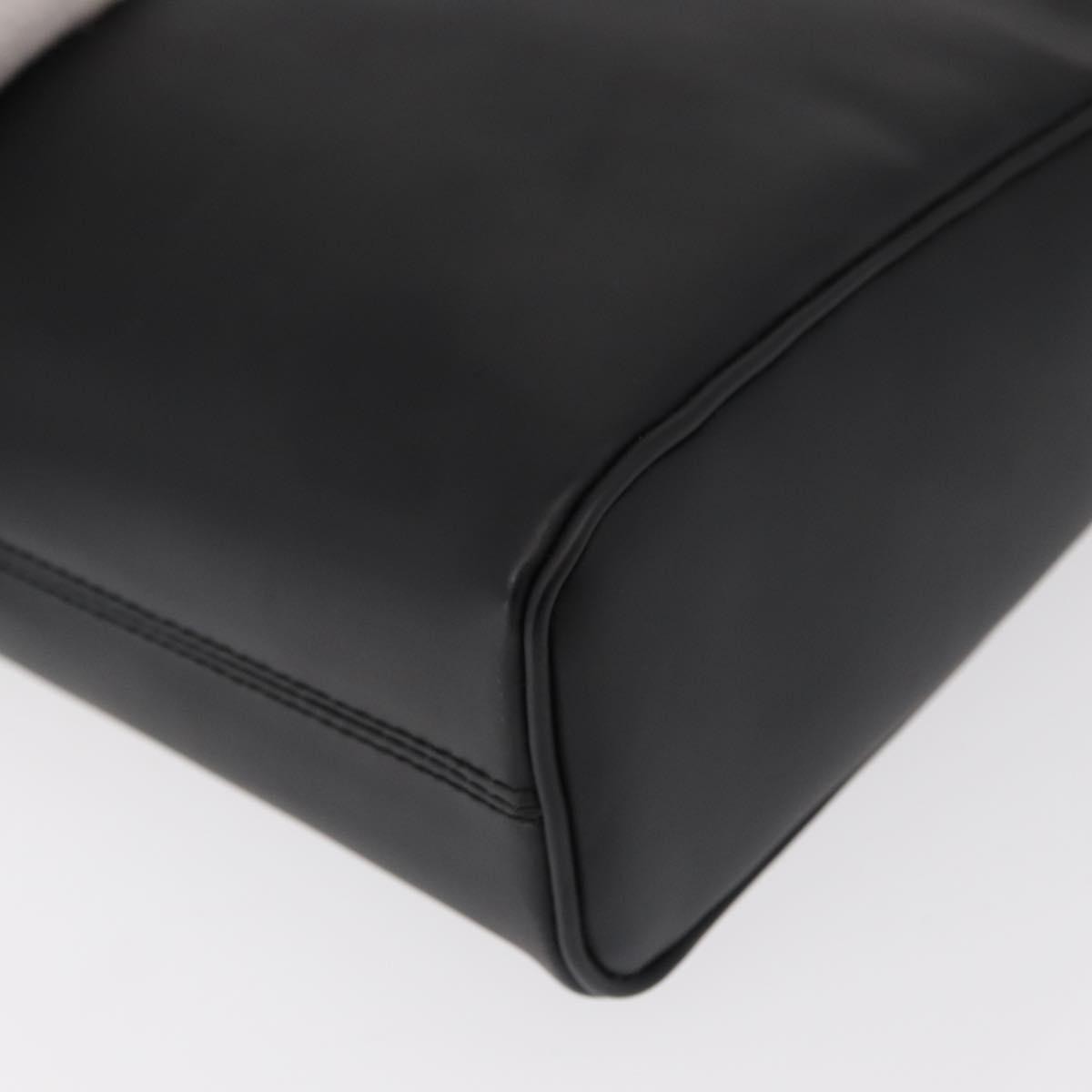 Salvatore Ferragamo Gancini Shoulder Bag Leather, BLACK, PATENT_LEATHER, Shoulder bag