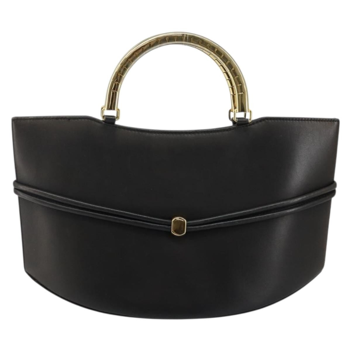 Bally Handbag Leather, BLACK, LEATHER, Handbag