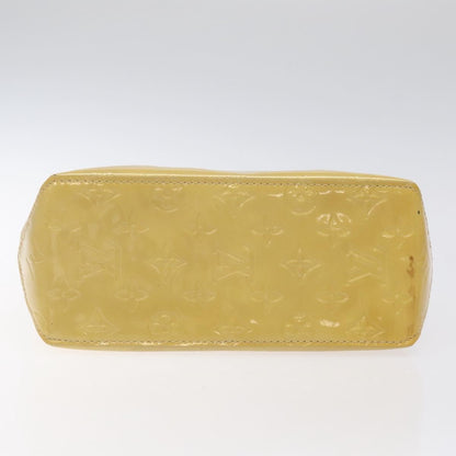 Louis Vuitton Reade Handbag Monogram Vernis, BEIGE, PATENT_LEATHER, Handbag