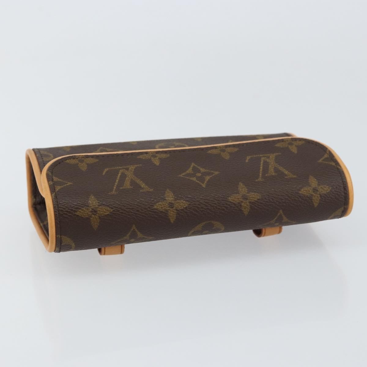 Louis Vuitton Florentine Waist Bag Monogram Canvas, BROWN, CANVAS, Clutche & pouche