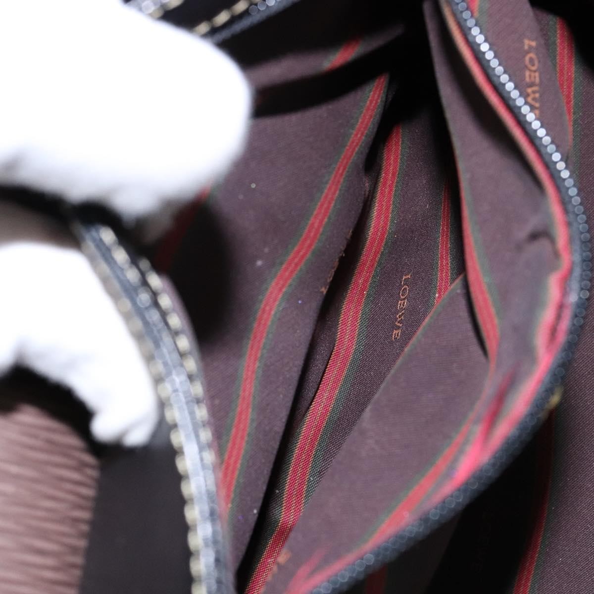 Loewe Vintage Velazquez Top Handle Bag Leather, BROWN, LEATHER, Handbag