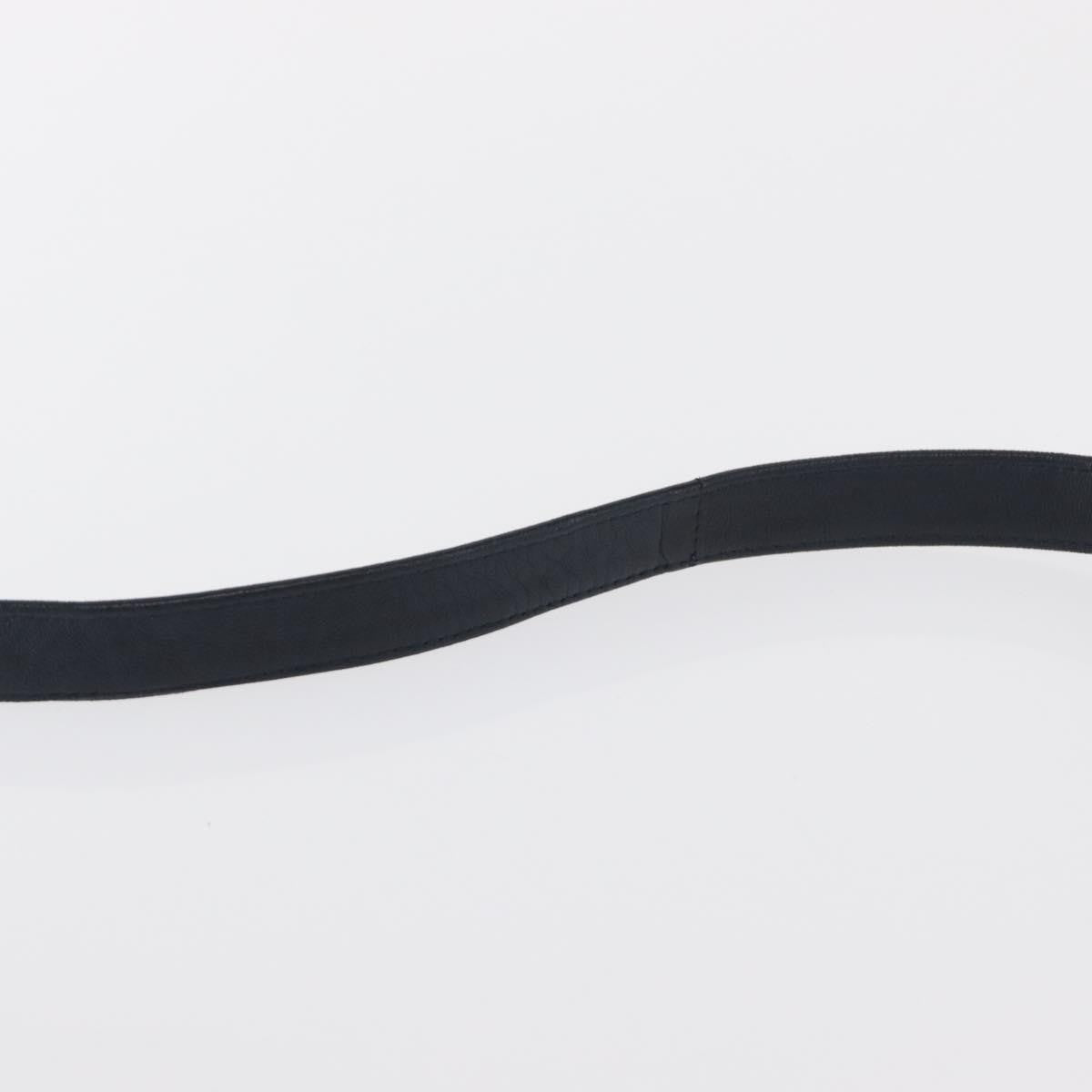 Bally Vintage Handbag Quilted Leather, NAVY, LEATHER, Handbag