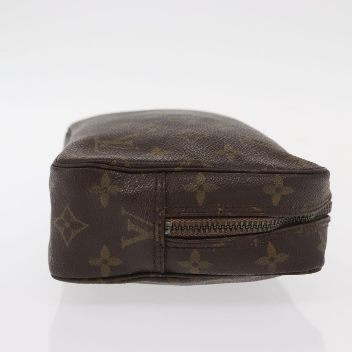 Louis Vuitton Trousse Toiletry Pouch Monogram Canvas, BROWN, CANVAS, Toiletry Case