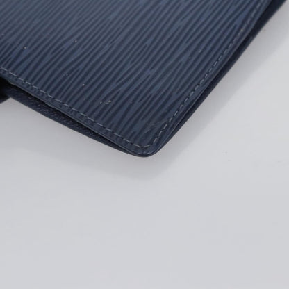 Louis Vuitton Agenda Cover Epi Leather, BLUE, LEATHER, Wallets
