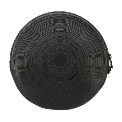 Louis Vuitton Disk pouch Leather, BLACK, LEATHER, Clutche & pouche