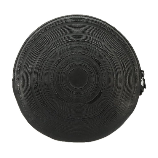 Louis Vuitton Disk pouch Leather, BLACK, LEATHER, Clutche & pouche