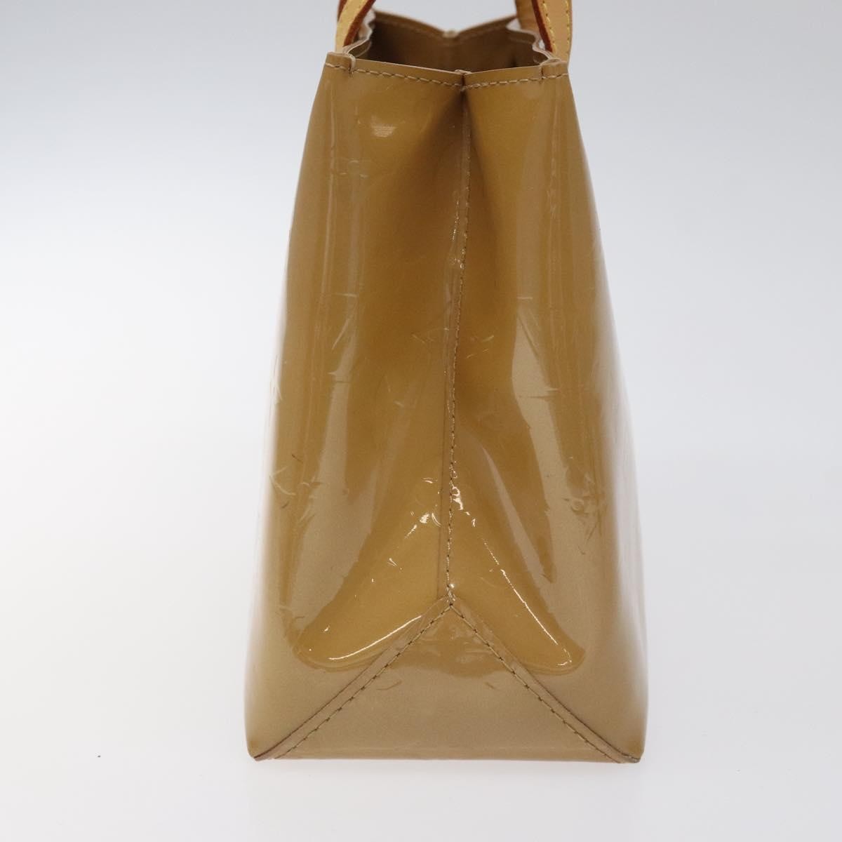 Louis Vuitton Reade Handbag Monogram Vernis, BEIGE, PATENT_LEATHER, Handbag