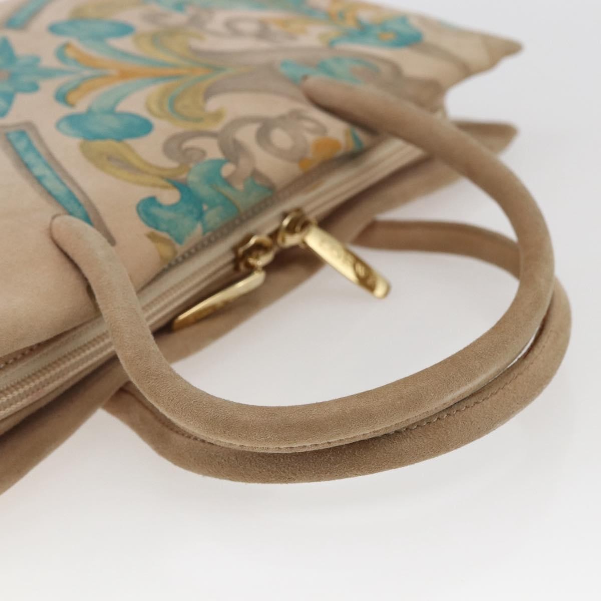 Loewe Vintage Handbag Suede, BEIGE, SUEDE, Handbag