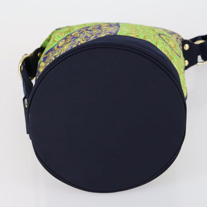 Versace Vintage Shoulder Bag Cotton, GREEN, COTTON, Shoulder bag