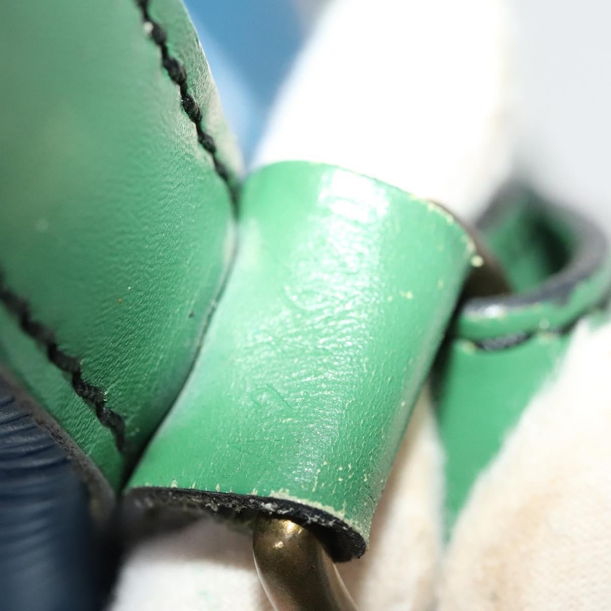 Louis Vuitton Tricolor Noe Handbag Epi Leather, BLUE, LEATHER, Handbag