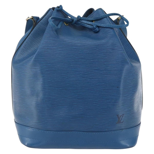 Louis Vuitton Noe Handbag Epi Leather, BLUE, LEATHER, Shoulder bag
