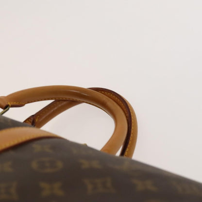 Louis Vuitton Keepall Bag Monogram Canvas, BROWN, CANVAS, Travel bag