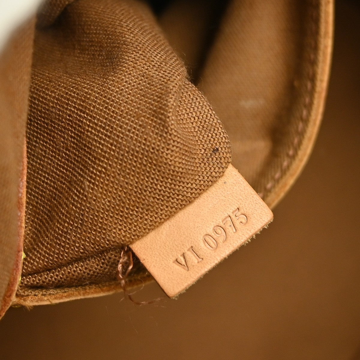 Louis Vuitton Alma Handbag Monogram Canvas, BROWN, CANVAS, Handbag