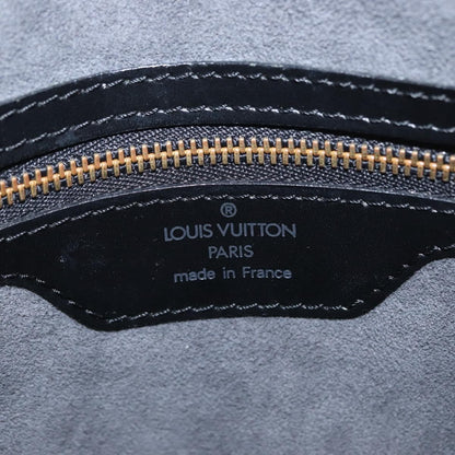 Louis Vuitton Saint Jacques Handbag Epi Leather, BLACK, LEATHER, Shoulder bag