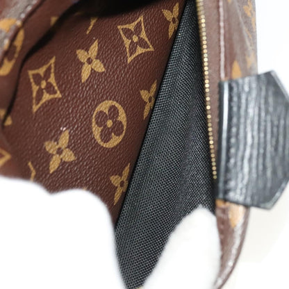 Louis Vuitton Palm Springs Backpack Monogram Canvas, BROWN, CANVAS, Backpack