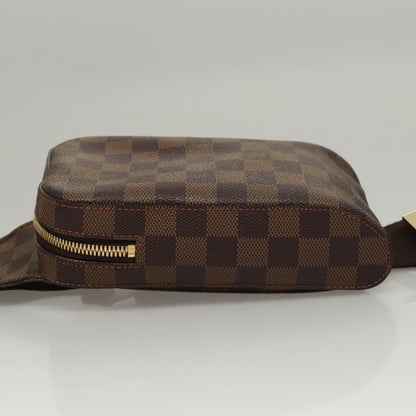 Louis Vuitton Geronimos Waist Bag Damier, BROWN, CANVAS, Shoulder bag