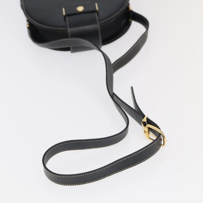 Christian Dior CD Shoulder bag Leather, BLACK, LEATHER, Shoulder bag