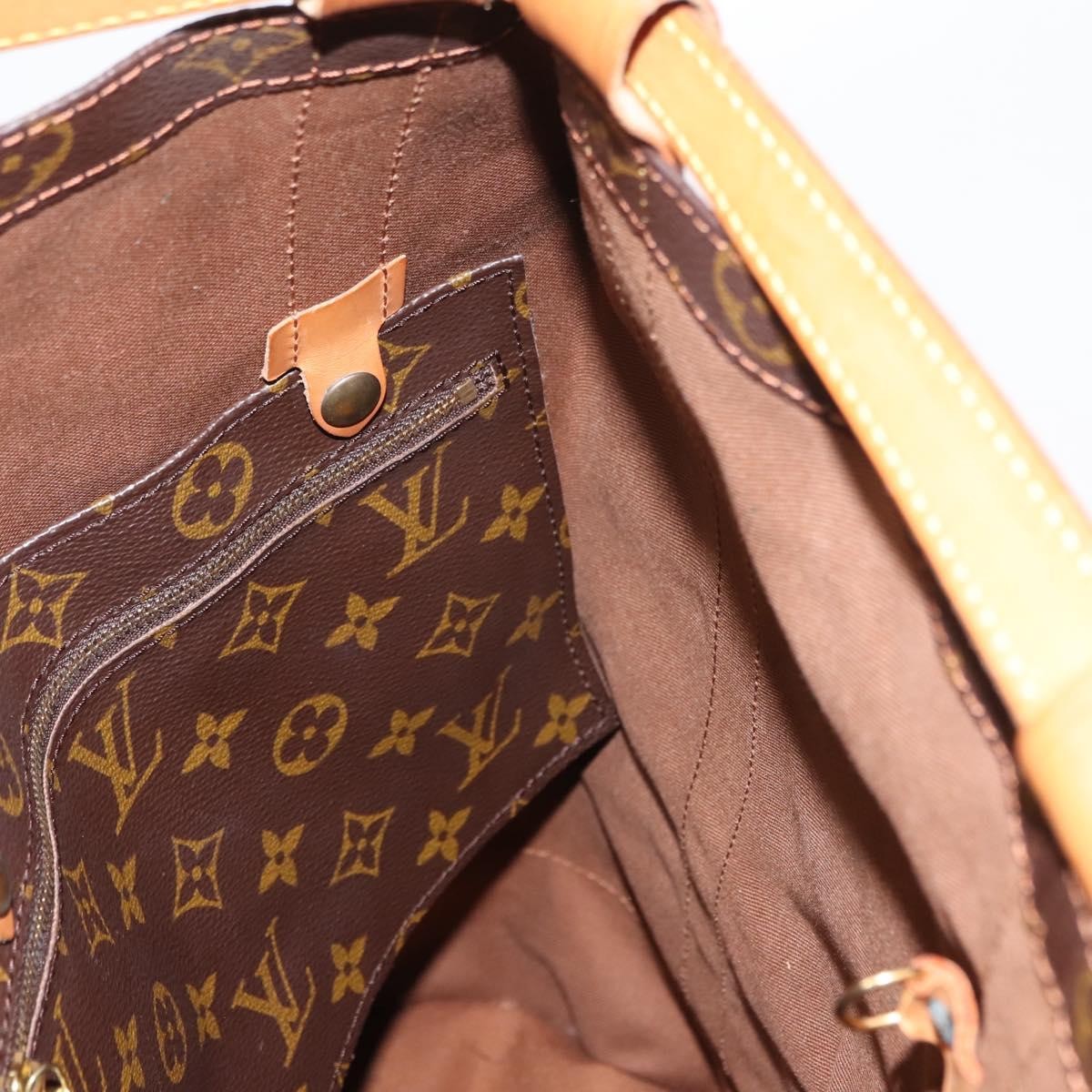 Louis Vuitton Randonnee Backpack Monogram Canvas, BROWN, CANVAS, Backpack