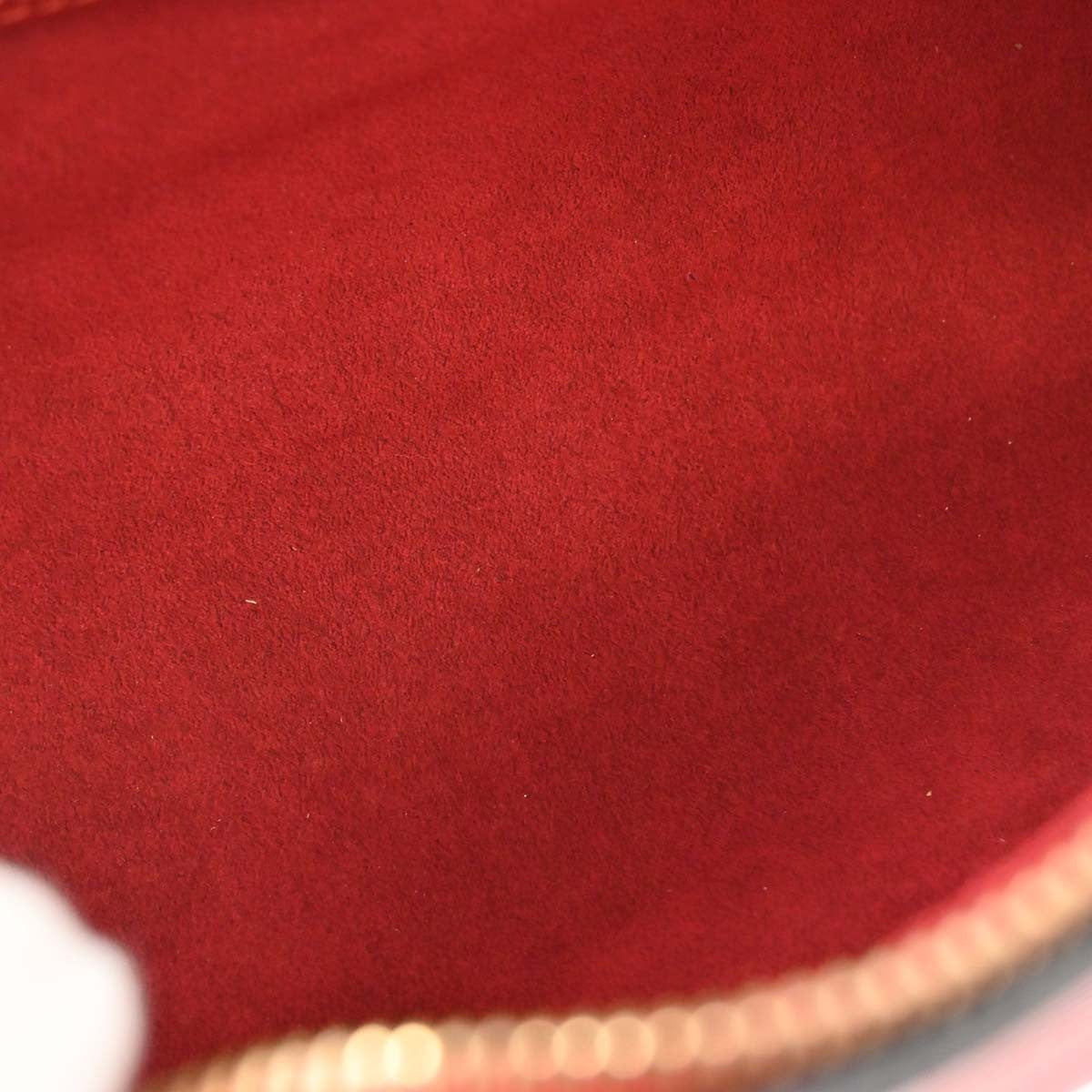 Louis Vuitton Soufflot Handbag Epi Leather, Red, Leather, Handbag