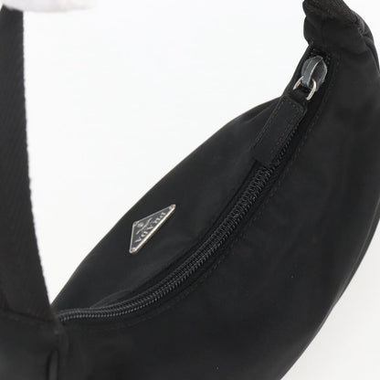 Prada Hobo Tessuto, BLACK, NYLON, Clutche & pouche