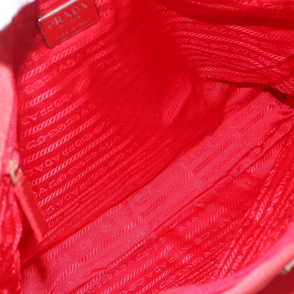 Prada Vintage Zip Tote Tessuto, RED, NYLON, Tote bag