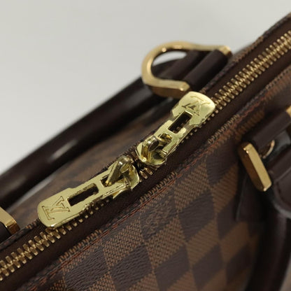 Louis Vuitton Alma Handbag Damier, BROWN, CANVAS, Handbag