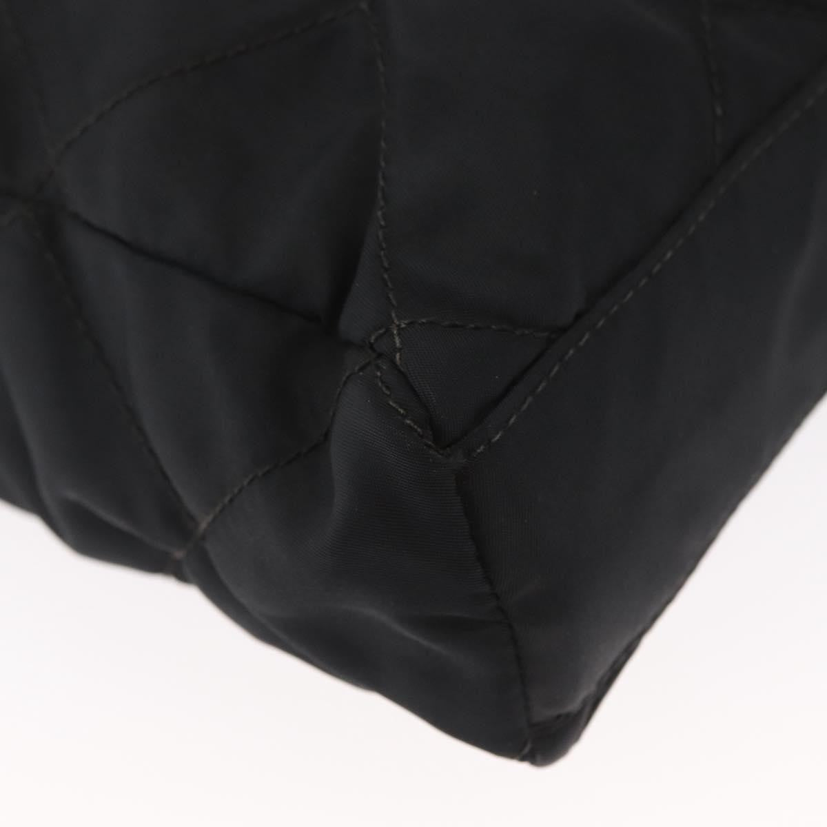 Prada Re-Edition 1995 Chain Tote Quilted Re-Nylon, BLACK, NYLON, Shoulder bag