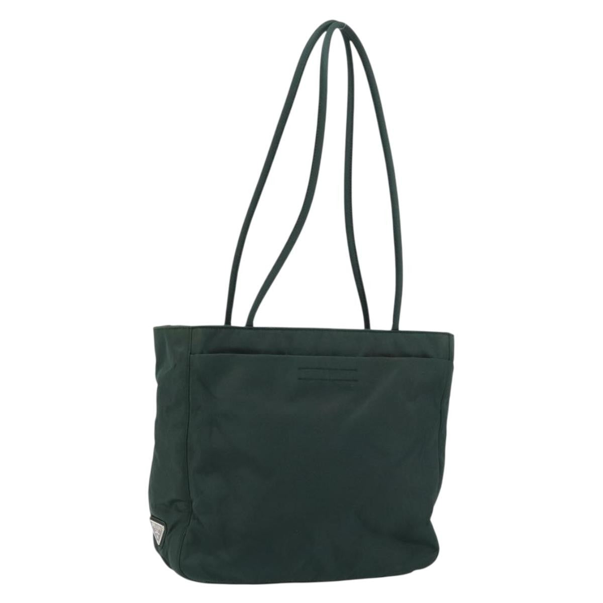 Prada Vintage Tote Tessuto, KHAKI, NYLON, Tote bag