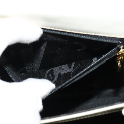 Salvatore Ferragamo Gancini Convertible Top Handle Bag Leather, WHITE, LEATHER, Handbag