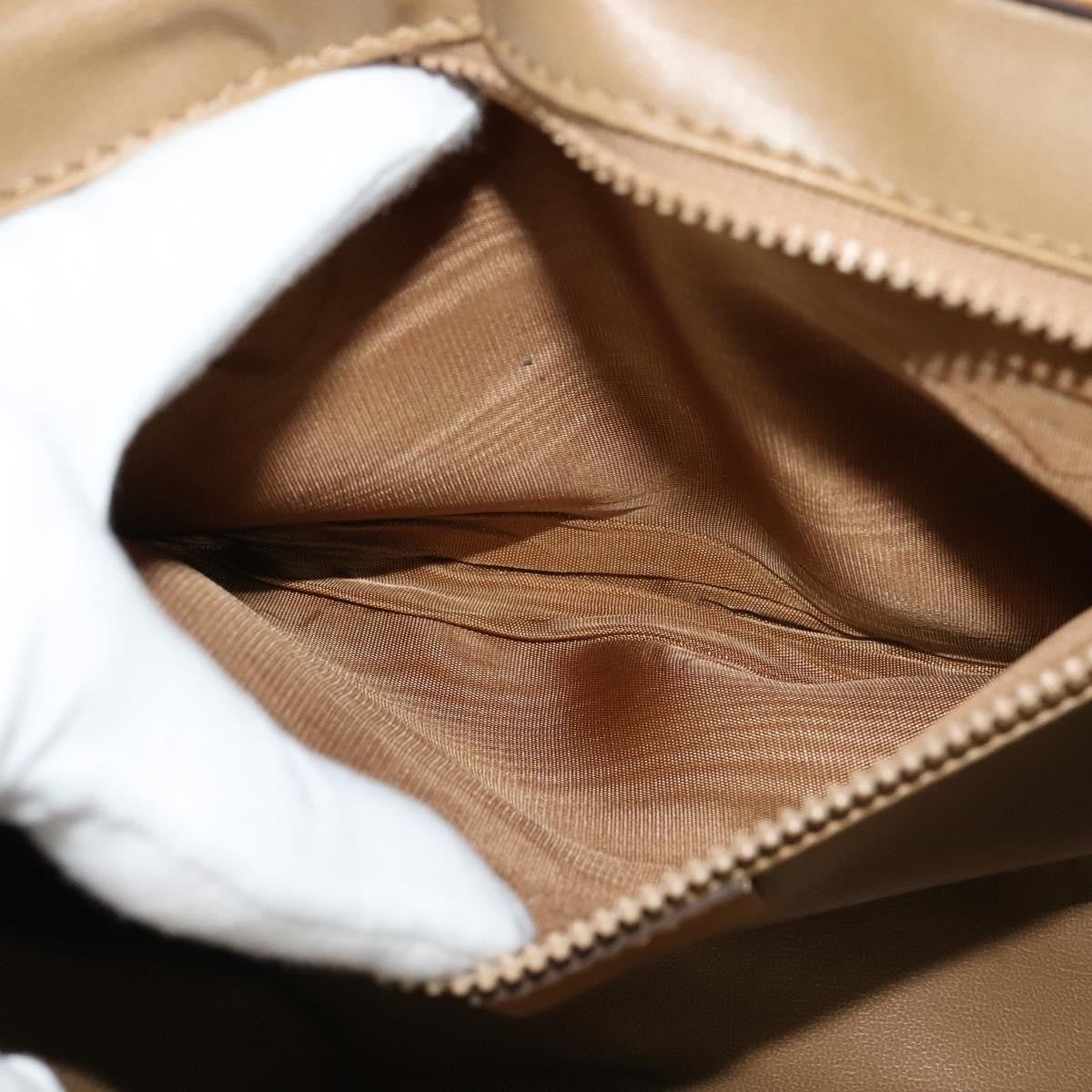 Celine Macadam Shoulder Bag PVC Leather, WHITE, PVC, Shoulder bag