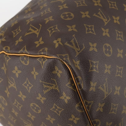 Louis Vuitton Keepall Bag Monogram Canvas, BROWN, CANVAS, Travel bag