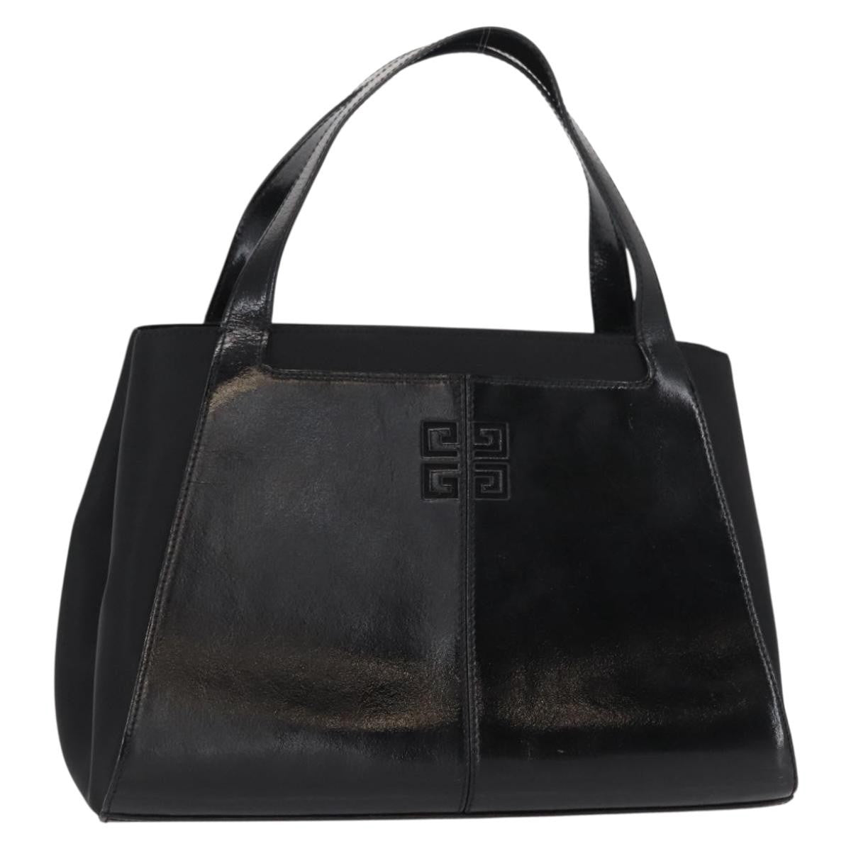 Givenchy Vintage Handbag Leather, BLACK, LEATHER, Handbag